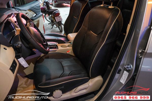 CÁC MẪU BỌC GHẾ DA Ô TÔ SIÊU ĐẸP TẠI MƯỜI HÙNG AUTO