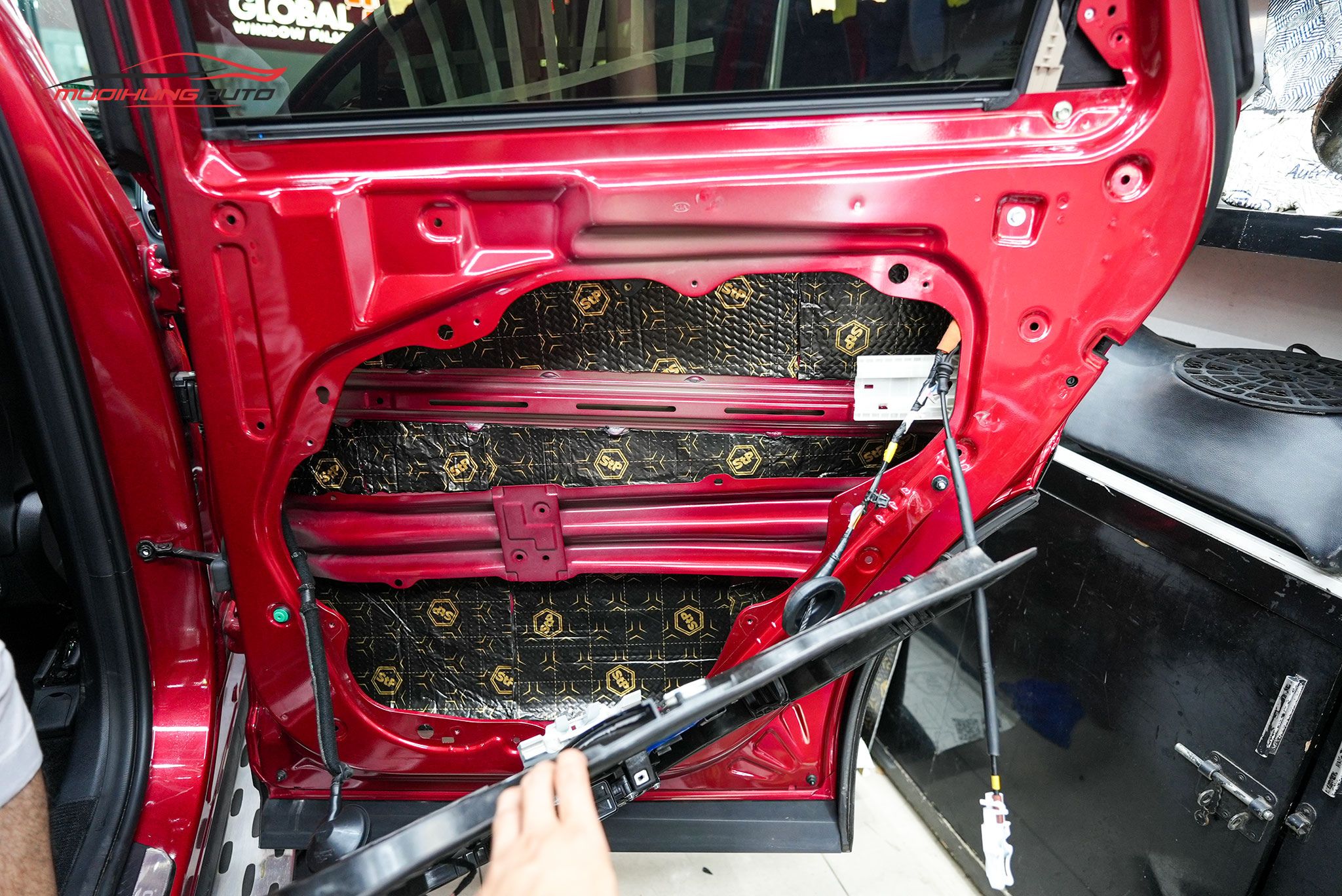 Cách âm 4 cửa xe hơi Kia Sorento 2023