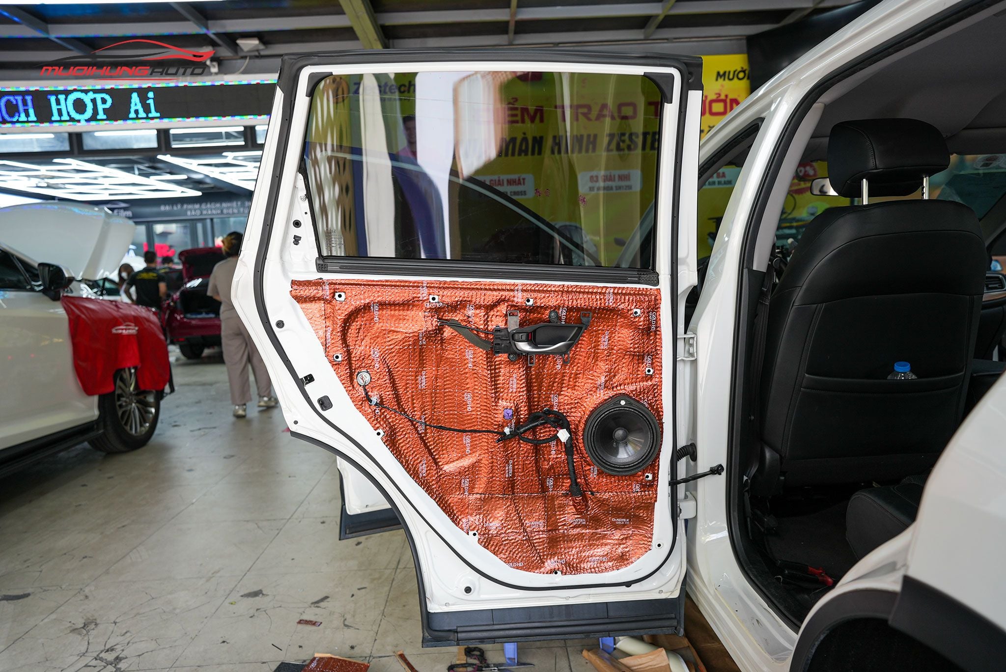 Cách âm 4 cửa xe Honda CRV 2019