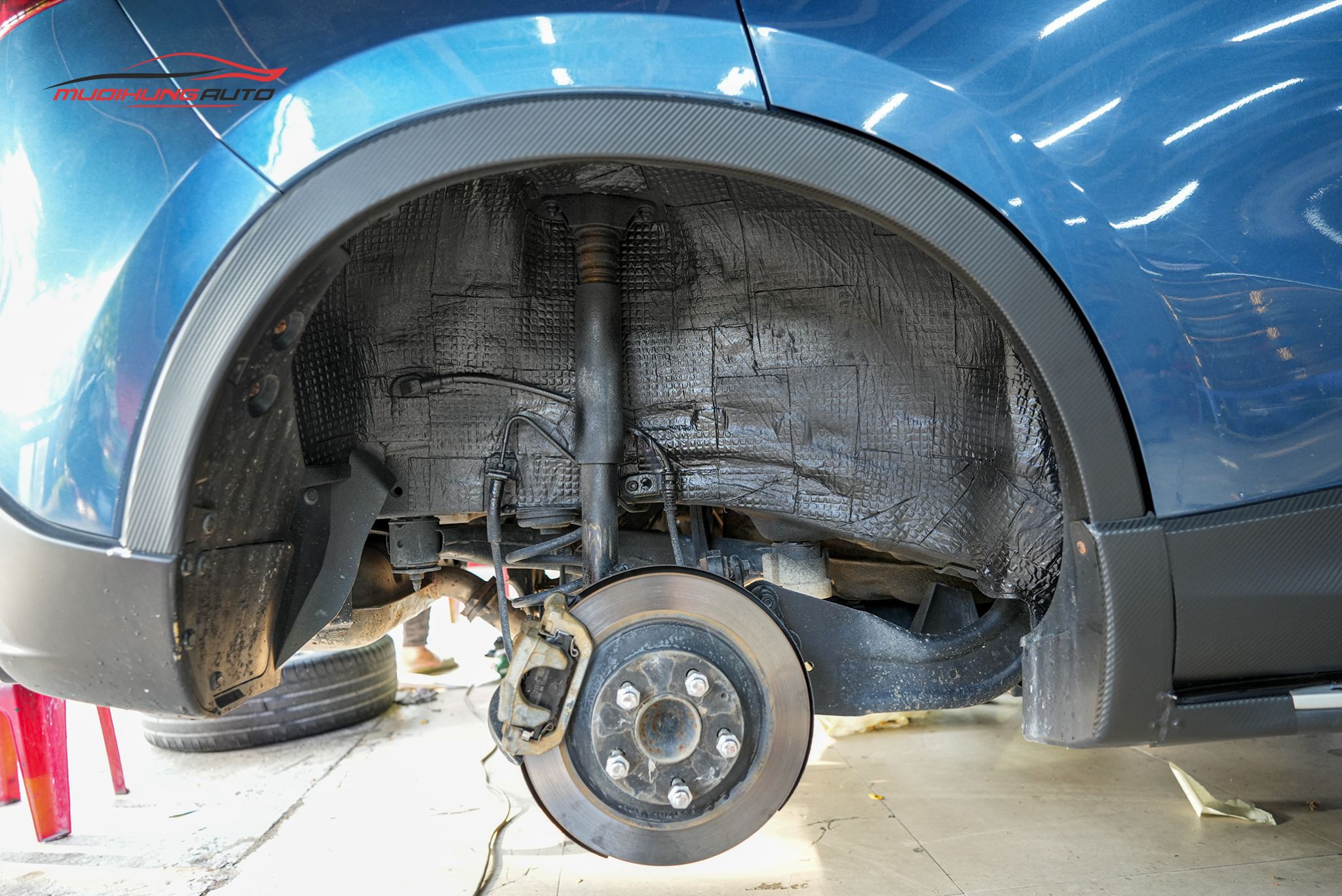 Cách âm 4 hốc bánh Mazda CX5 2016