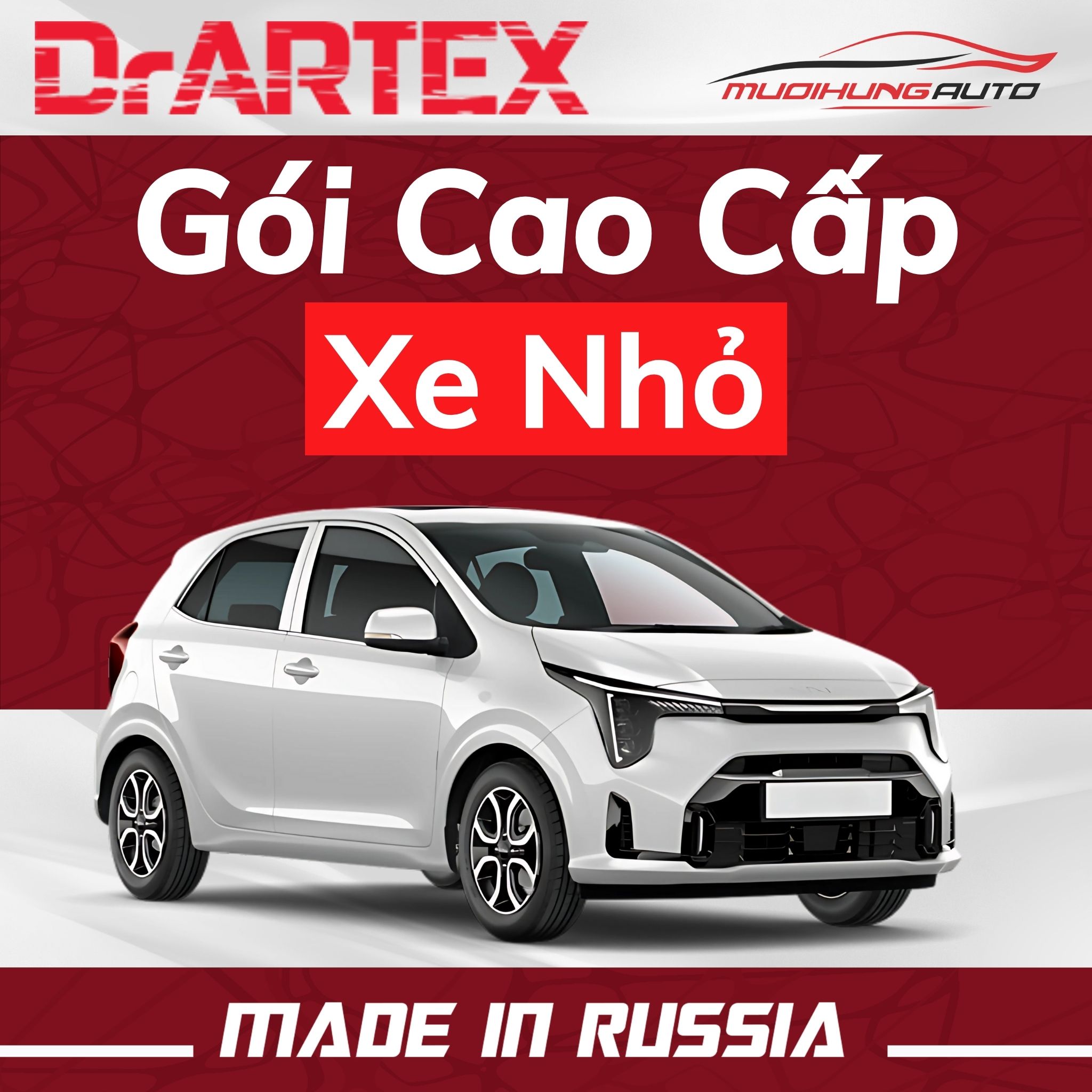 Cách âm chống ồn DrARTEX gói cao cấp - xe nhỏ