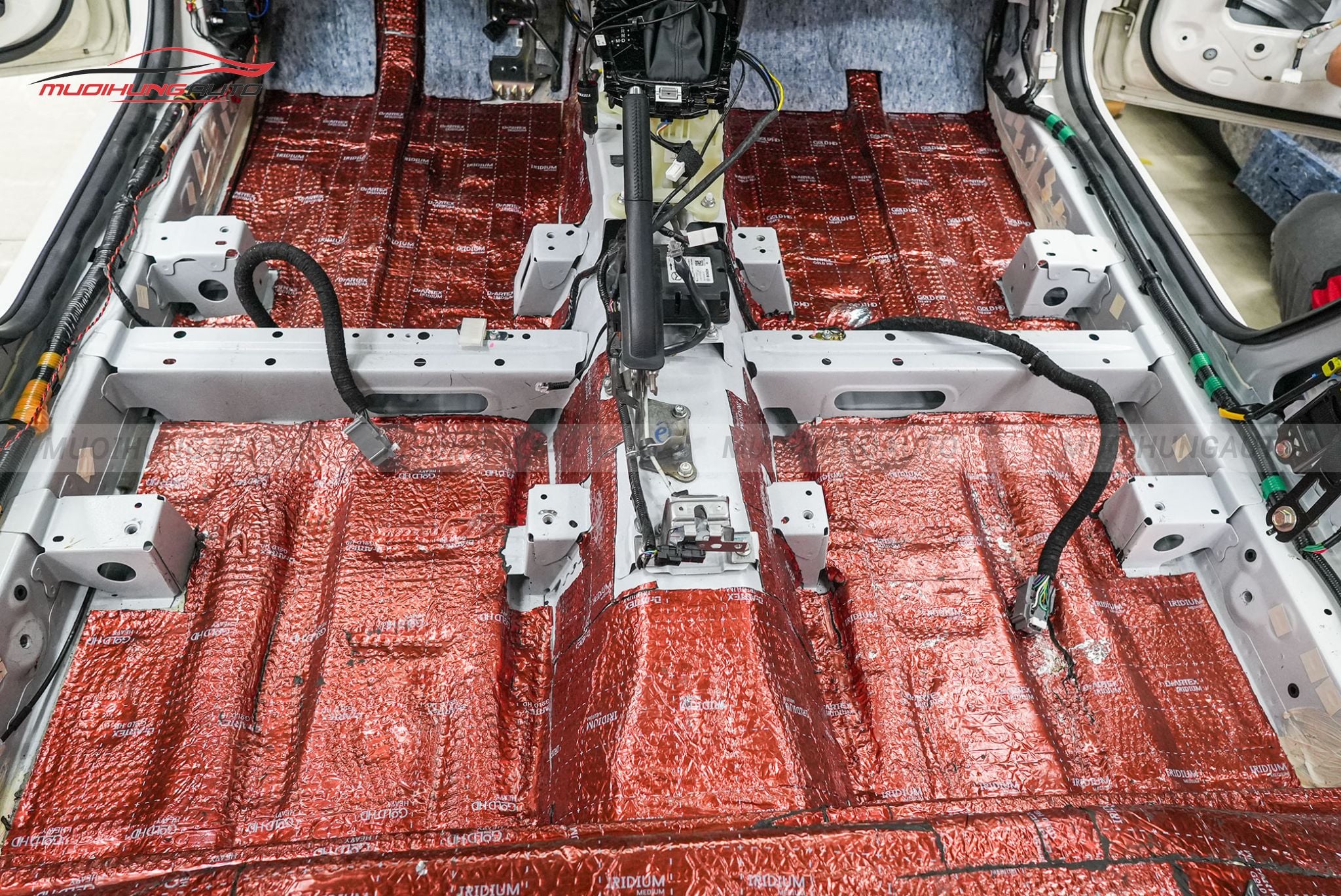 Cách âm chống ồn sàn xe Mazda 2 2019