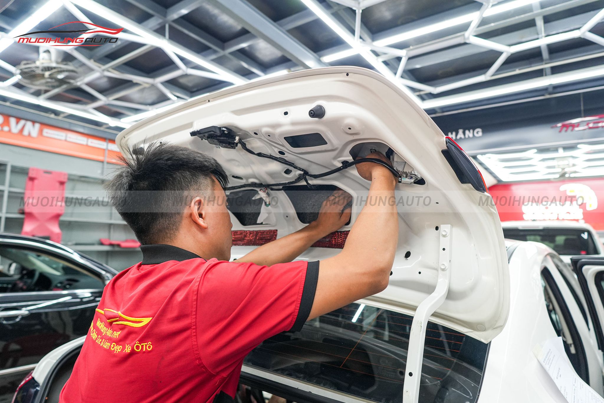 Cách âm cốp xe hơi Mazda 2 2019