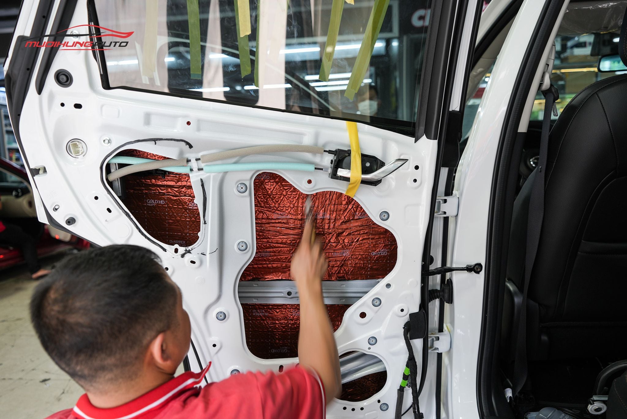 Cách âm cửa xe cho ô tô Mazda CX5 2022