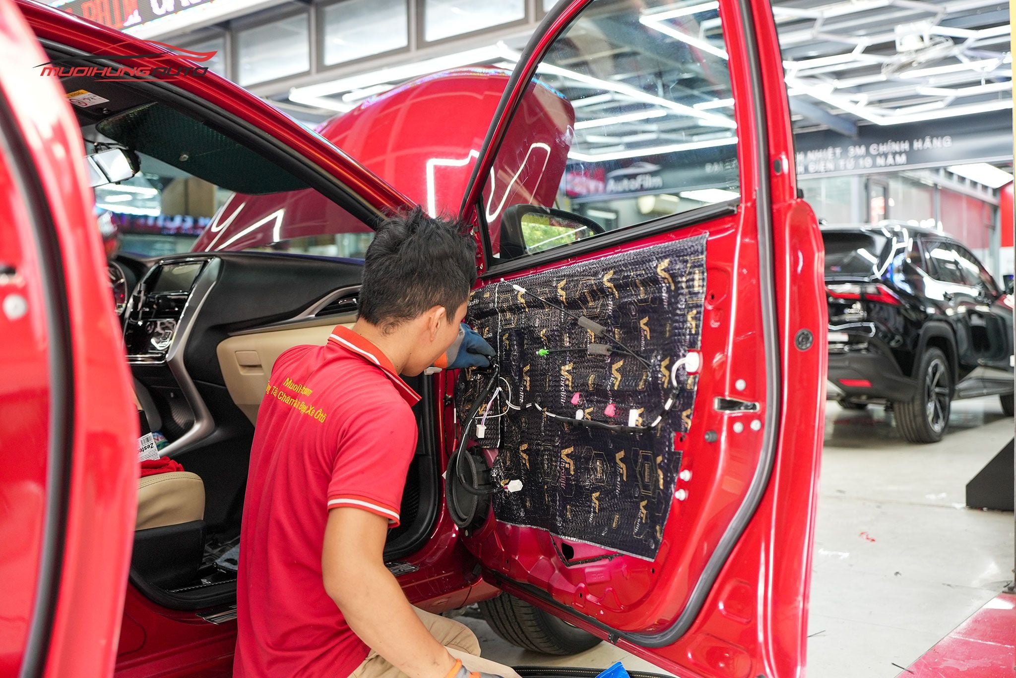 Cách âm cửa xe cho Toyota Yaris 2023