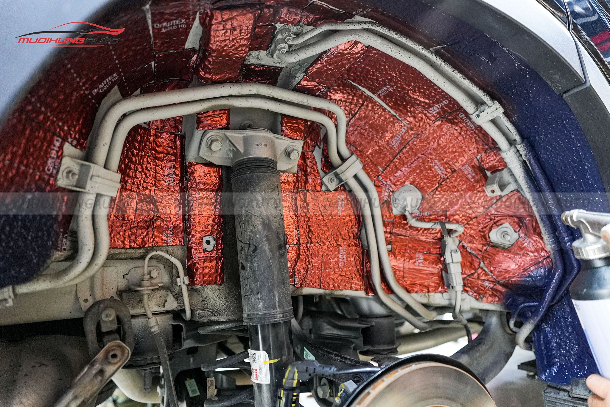 Cách âm hốc bánh cho xe hơi Hyundai Palisade 2024