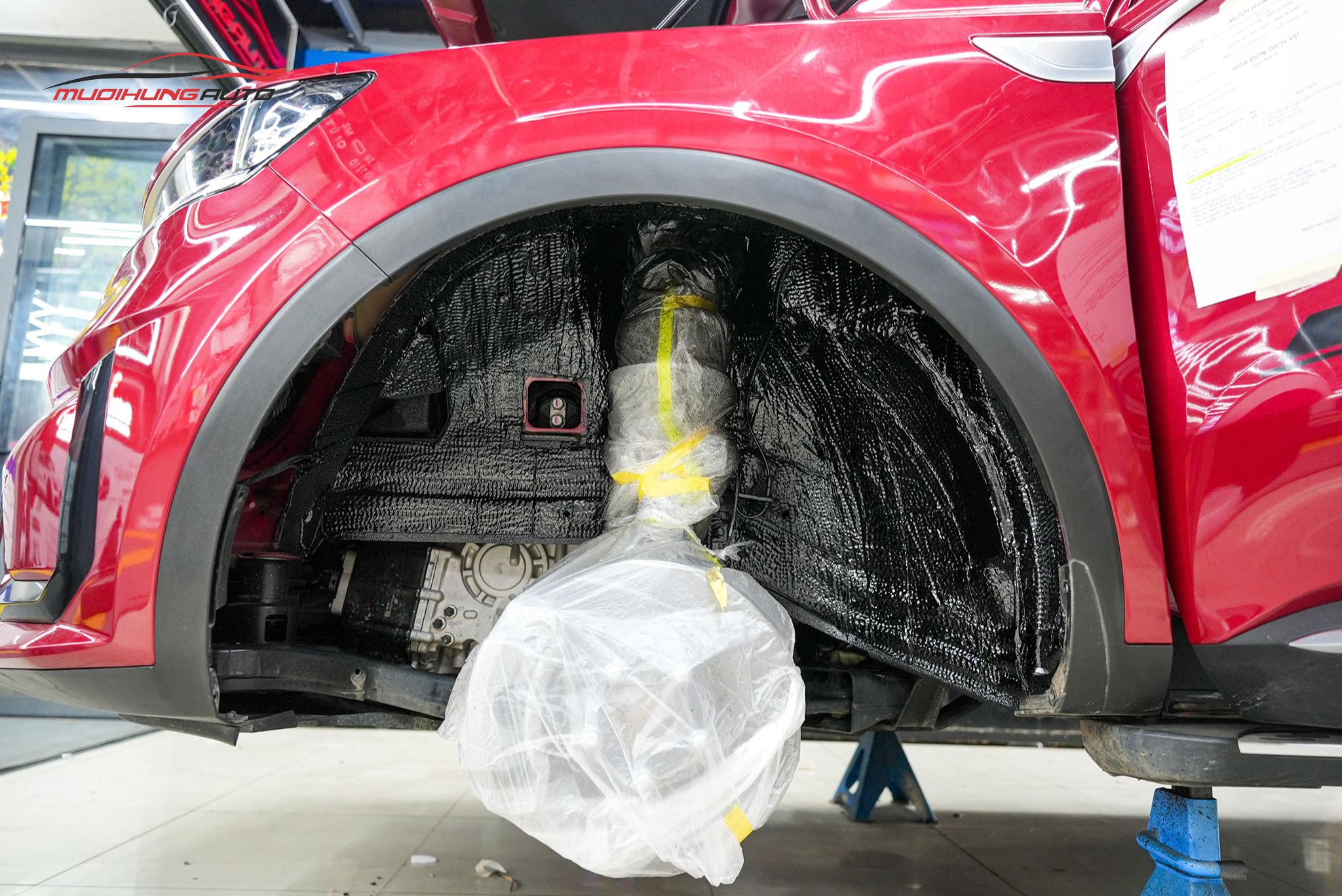 Cách âm hốc bánh cho xe Kia Sorento 2023