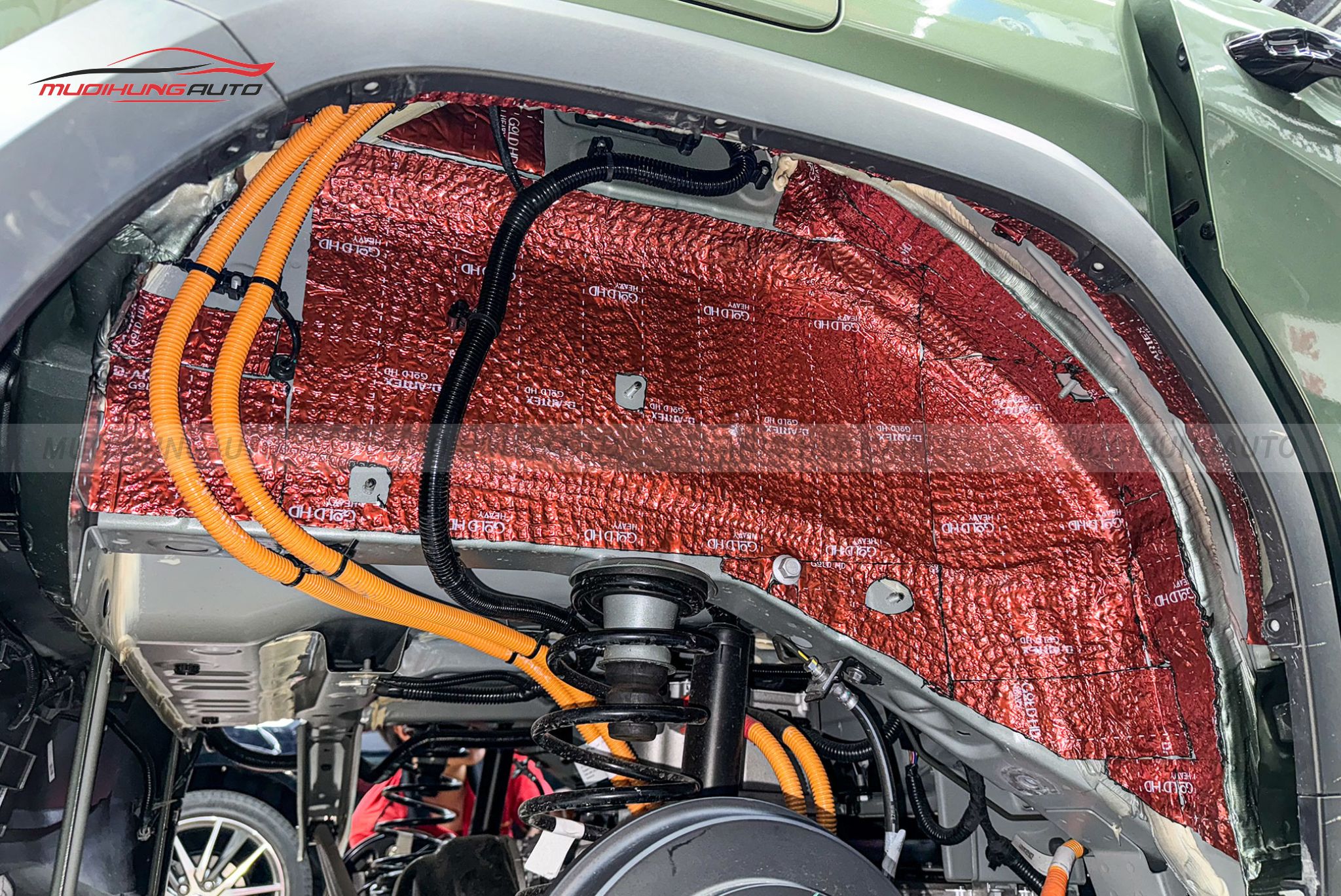 Cách âm hốc bánh cho xe Vinfast VF3 2025