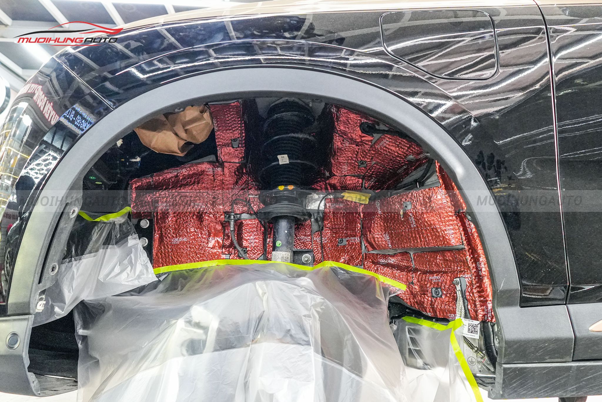 Cách âm hốc bánh cho xe Vinfast VF8 2024