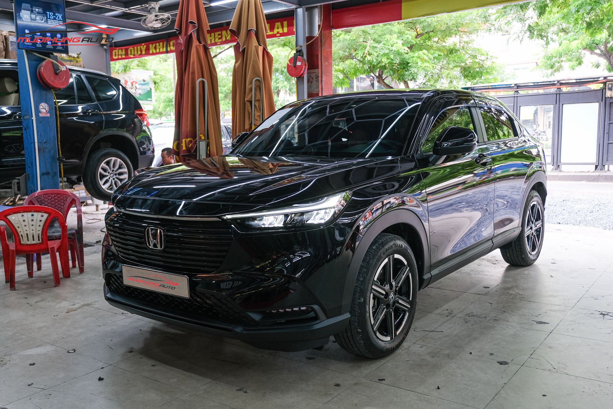 Cách âm hốc bánh Honda HRV 2024