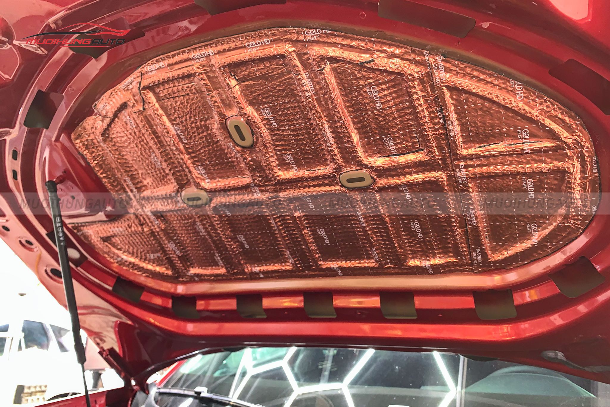 Cách âm nắp capo cho Volkswagen Teramont 2023