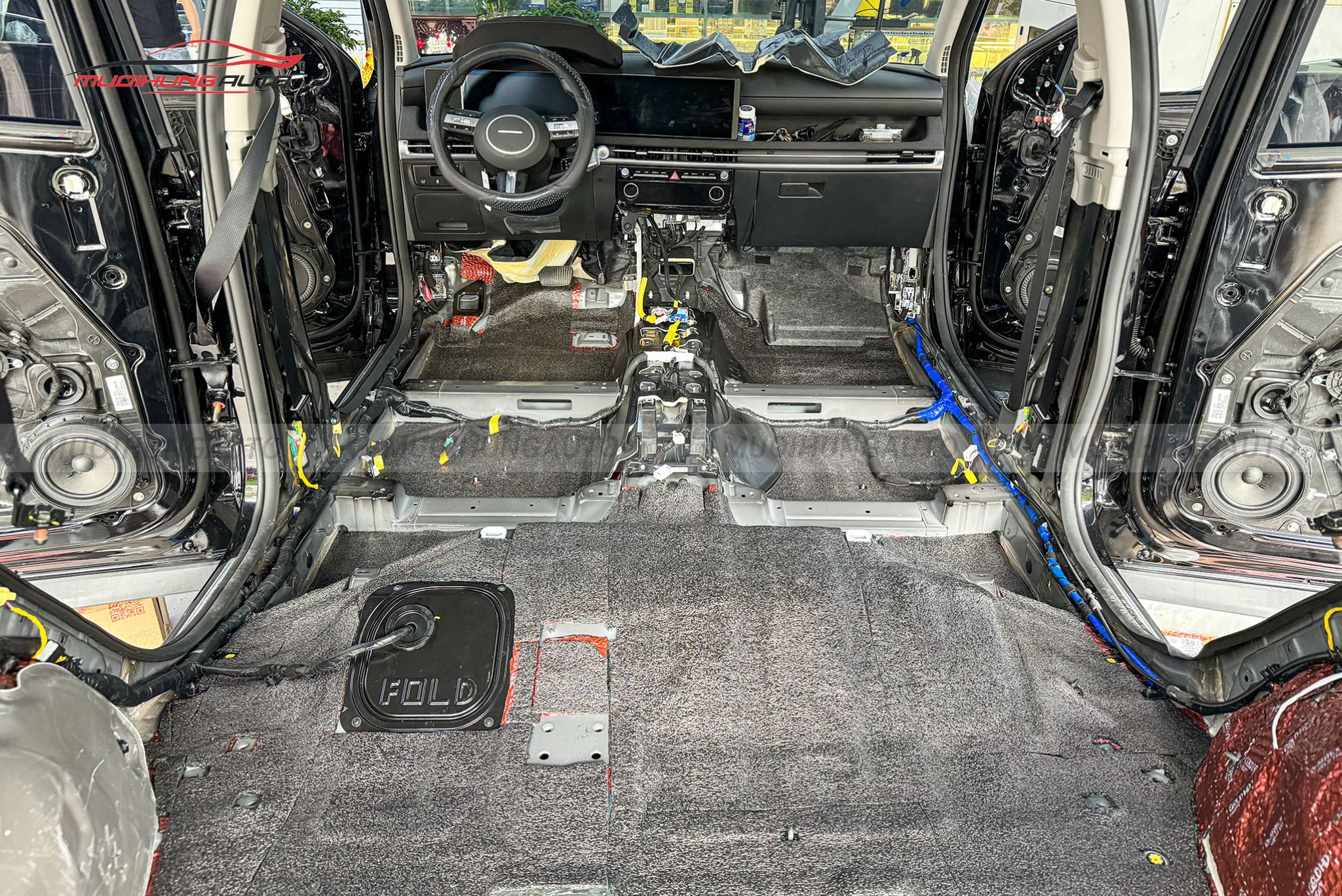 Cách âm sàn xe cho Hyundai Tucson 2024