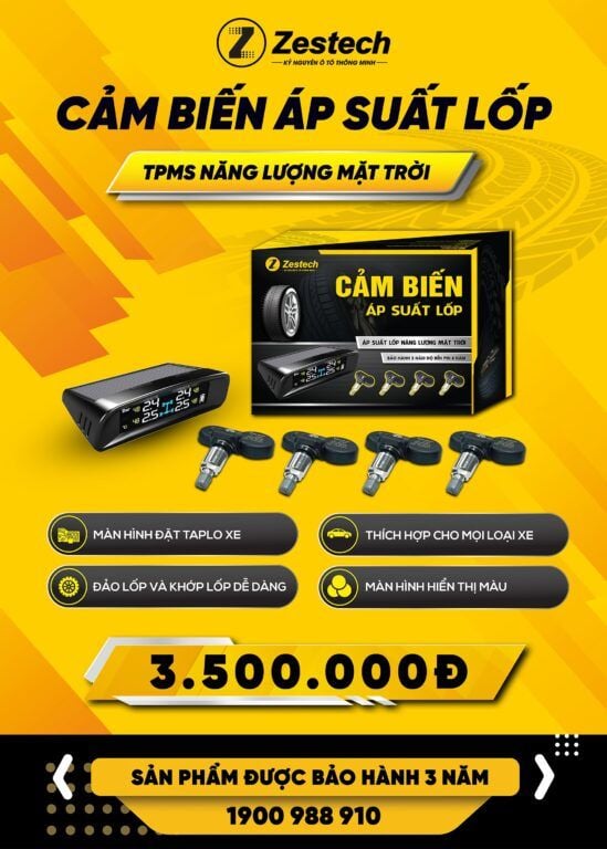 Tất Tần Tật Về Cảm Biến Áp Suất Lốp Zestech - Phụ Kiện Ô Tô Hot Nhất Năm 2022