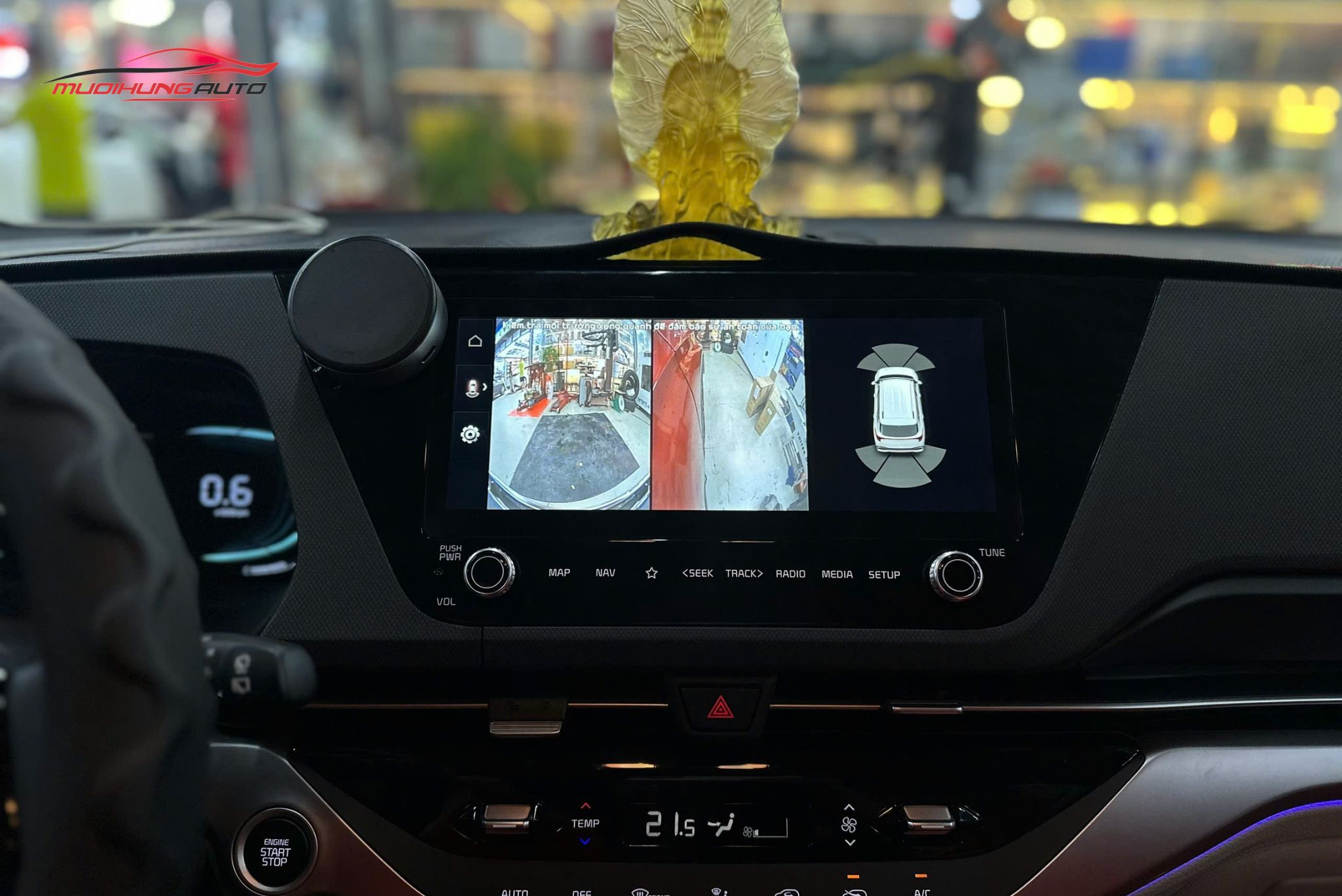 Lắp Camera 3 Mắt Cho Xe Kia Carens 2024