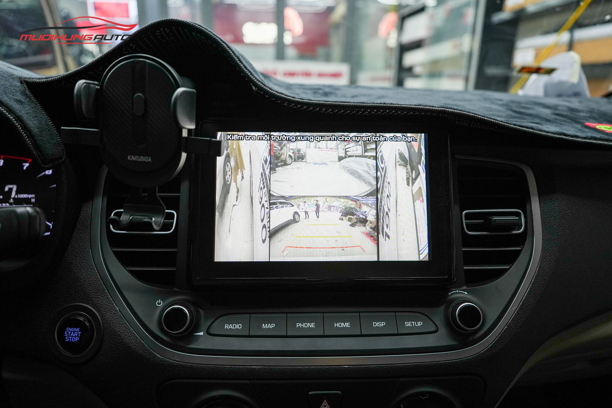 Lắp Camera 3 Mắt Cho Xe Hyundai Accent 2021