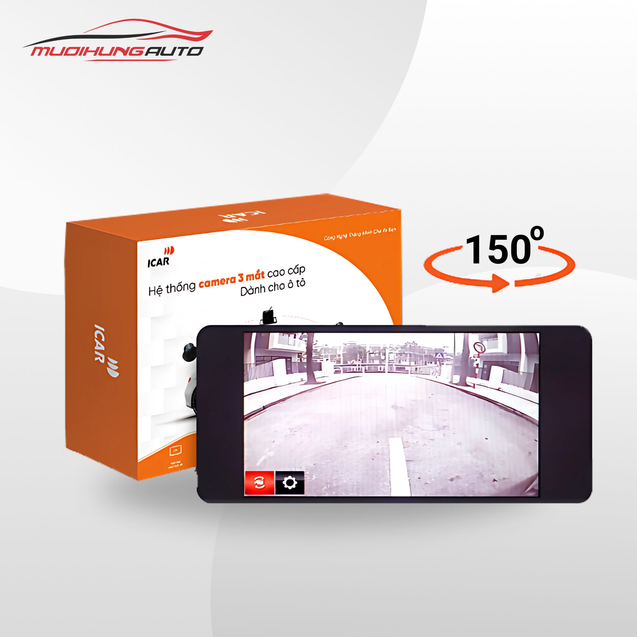 Camera 3 mắt ô tô ICAR Elliview Y5 Basic