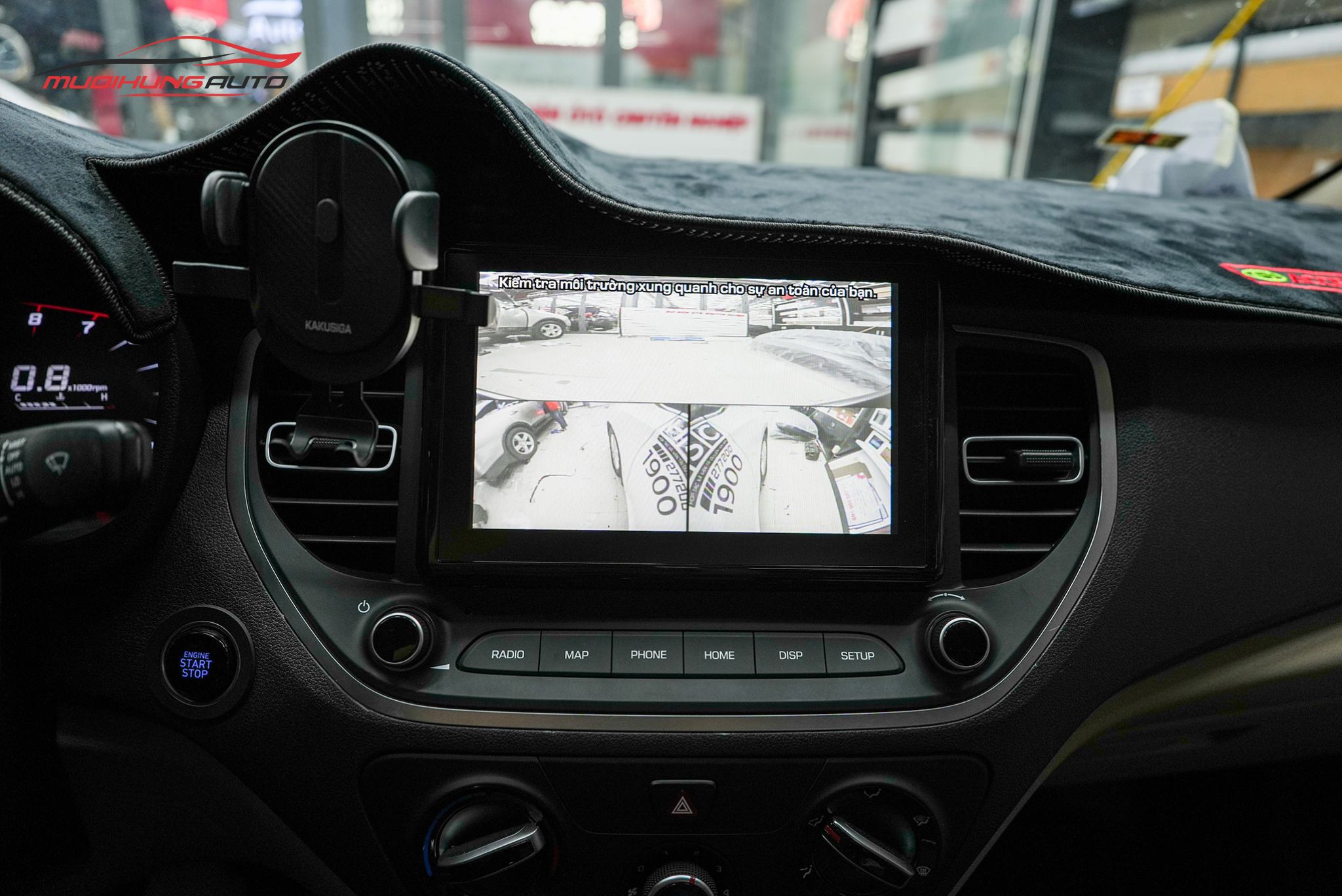 Lắp Camera 3 Mắt Cho Xe Hyundai Accent 2021