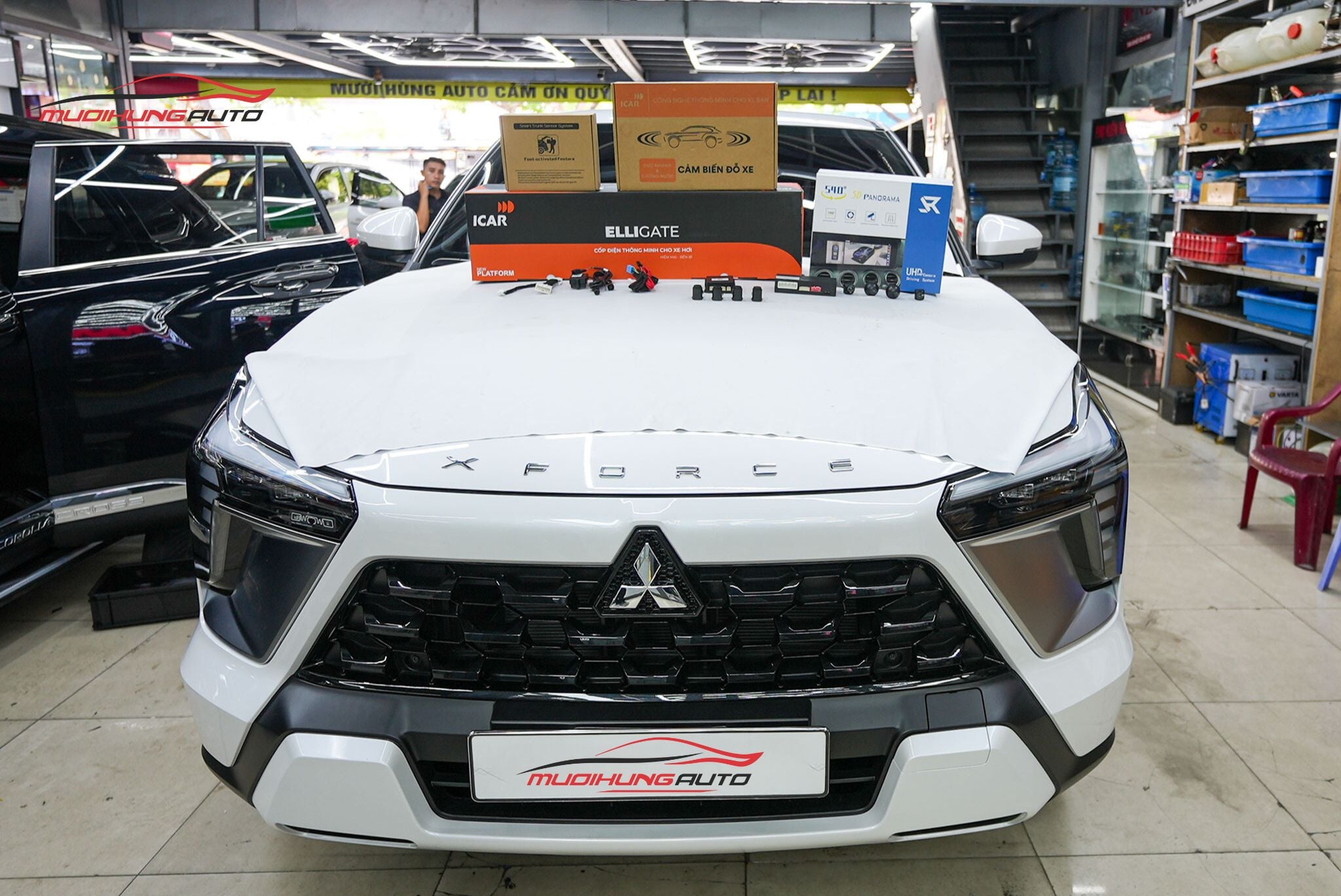 Camera 360 cho xe Mitsubishi Xforce 2024