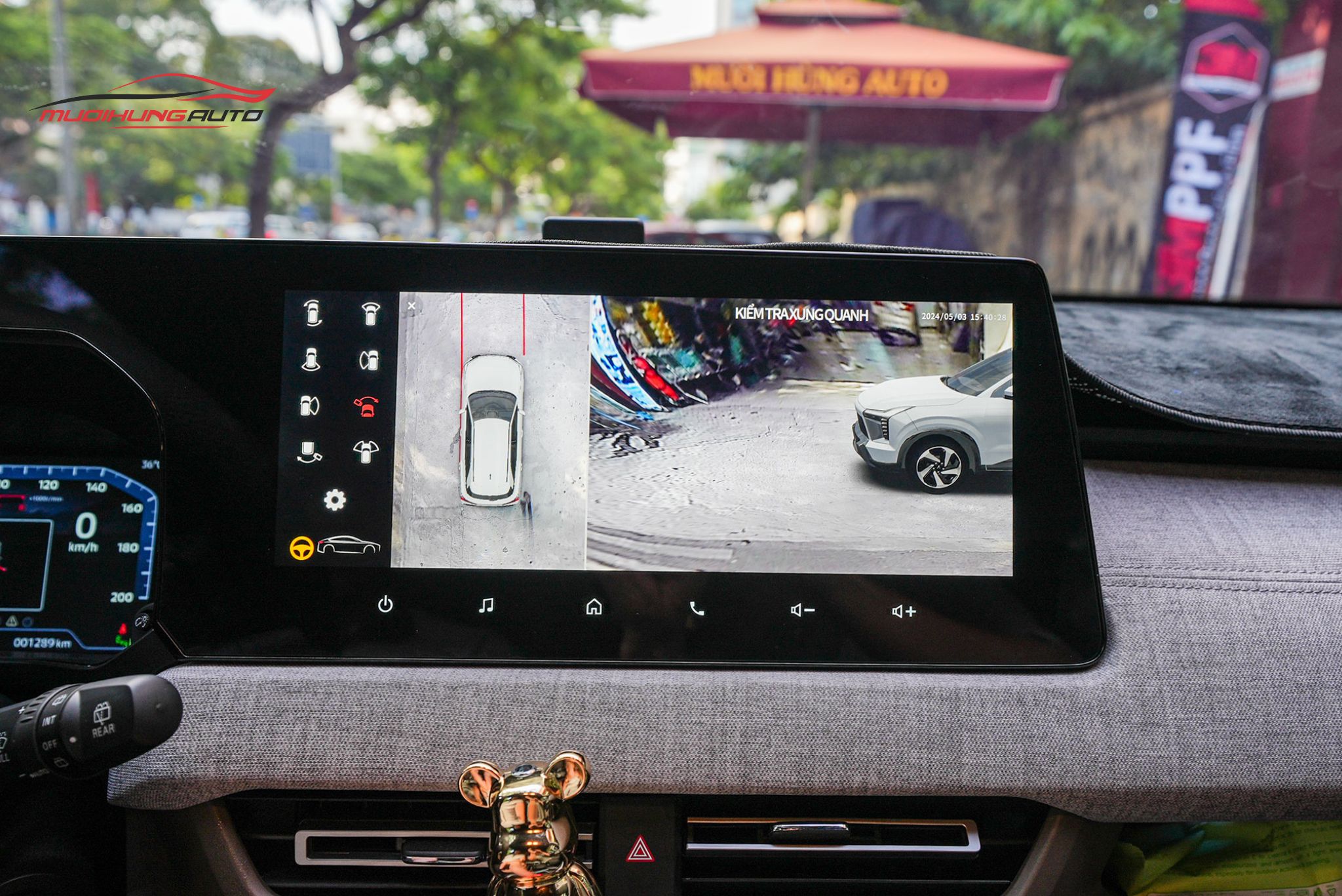 Camera 360 độ cho ô tô Mitsubishi Xforce 2024