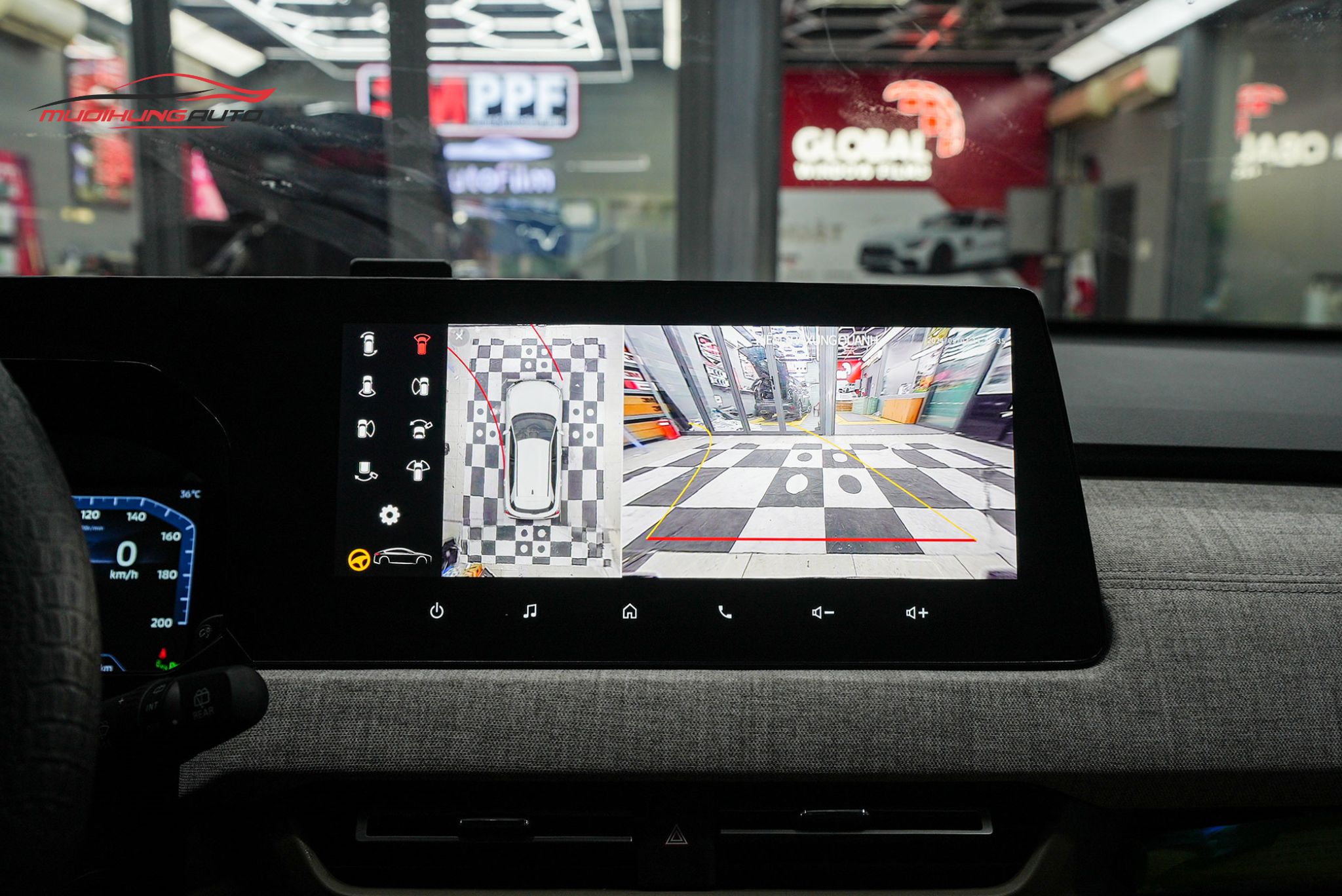 Camera 360 độ cho xe ô tô Mitsubishi Xforce 2024