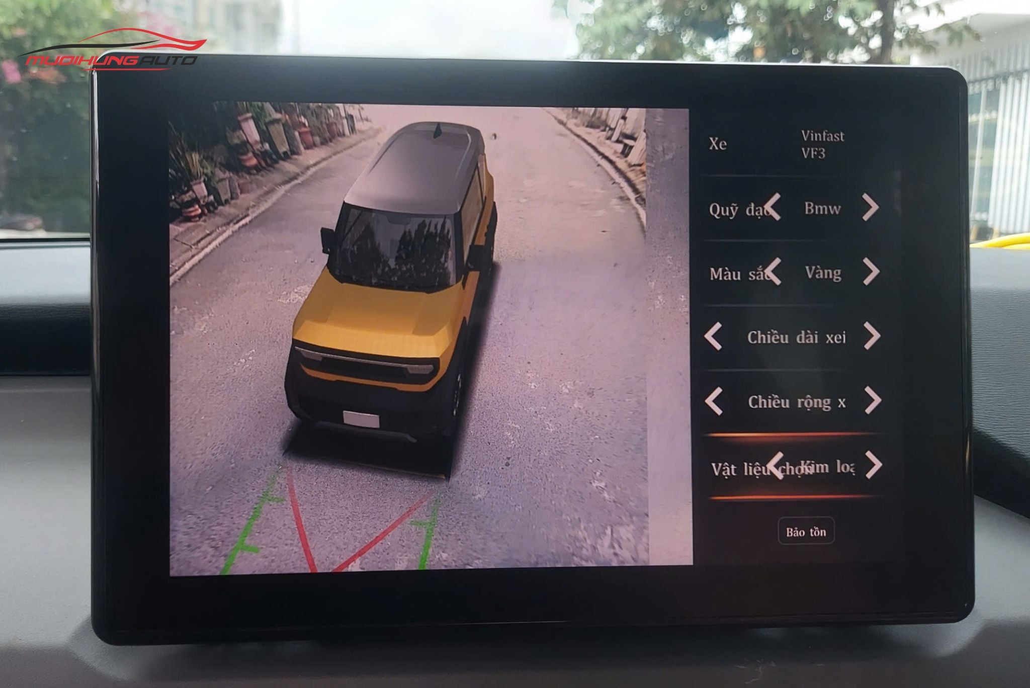 Camera 360 độ cho xe VF3