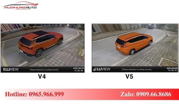 Camera 360 ICAR Elliview V5-P xóa nền đen mô hình