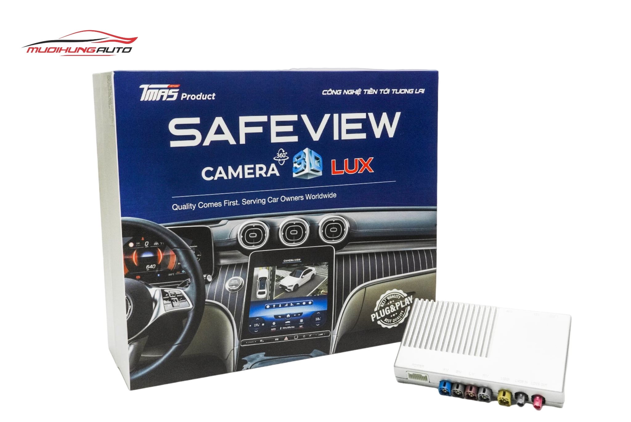 Camera 360 Safeview Lux cho ô tô Audi