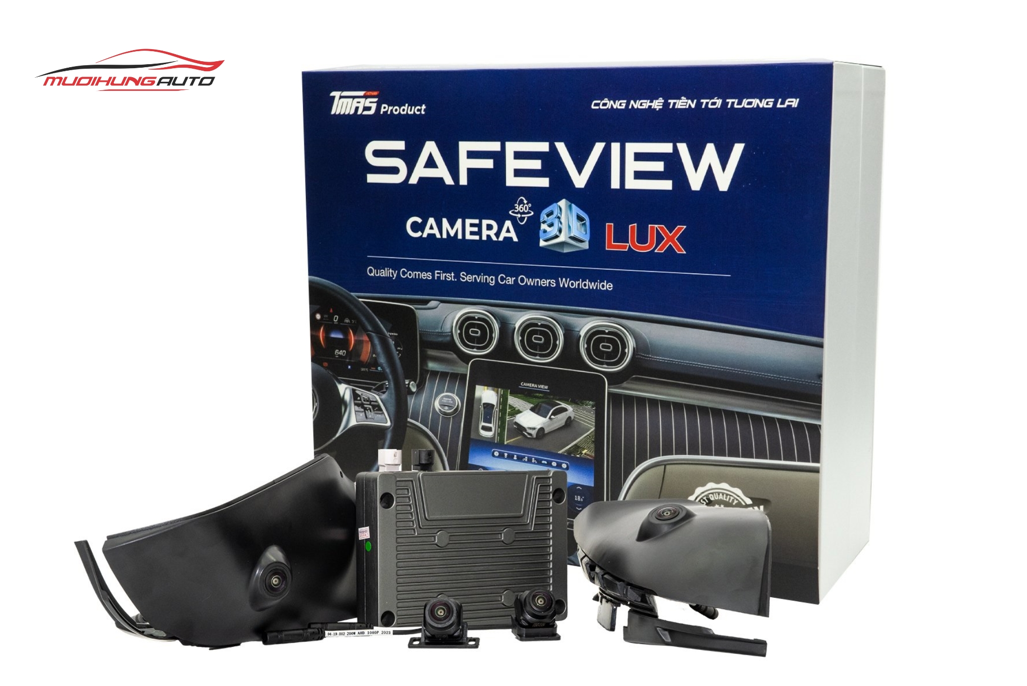 Camera 360 Safeview Lux cho xe Audi