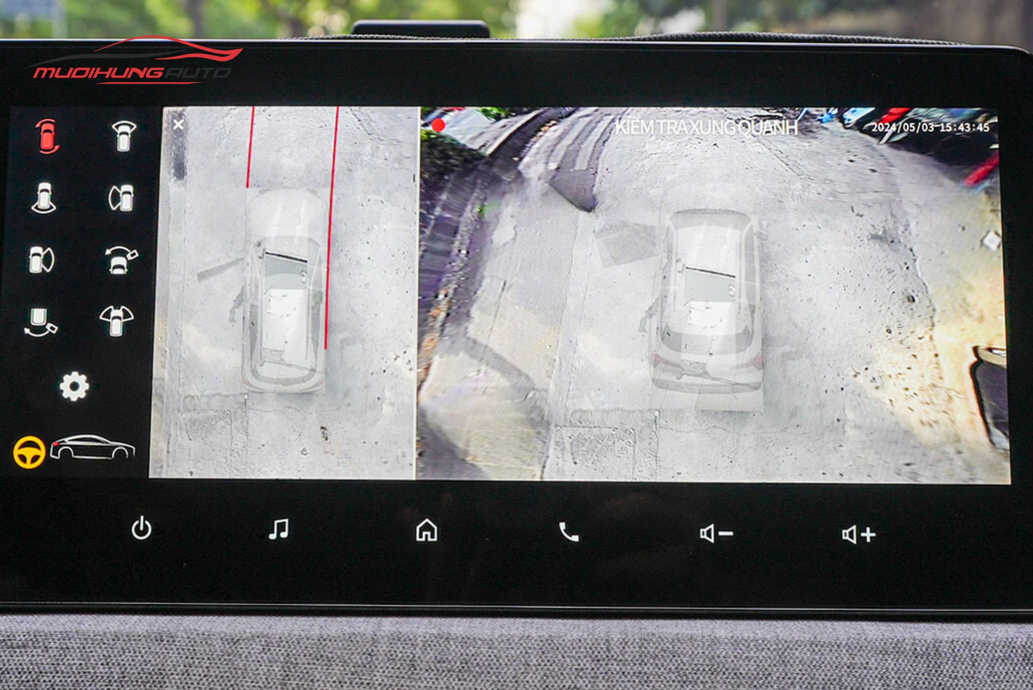 Camera 540 cho xe Honda HRV