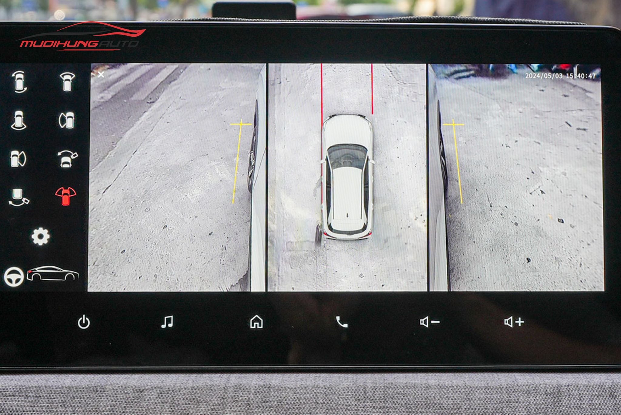 Camera 540 độ ô tô Honda HRV