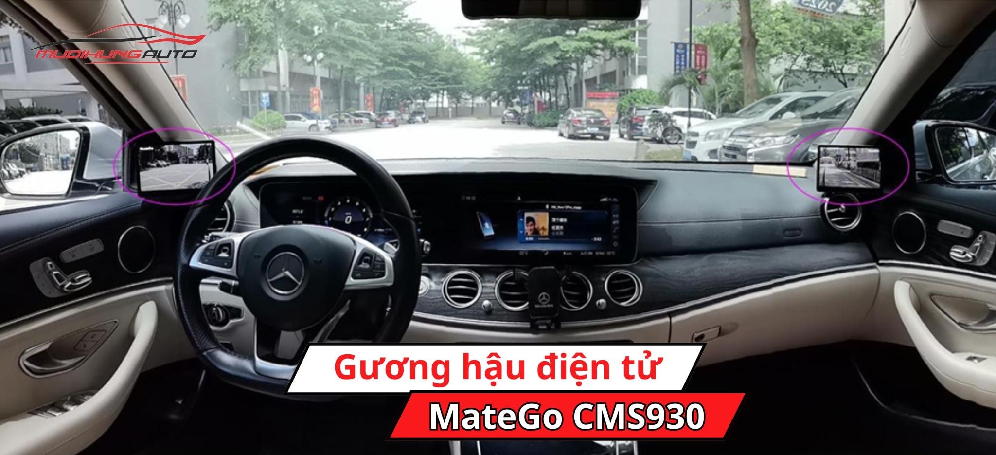 Camera gương chiếu hậu MateGo CMS930