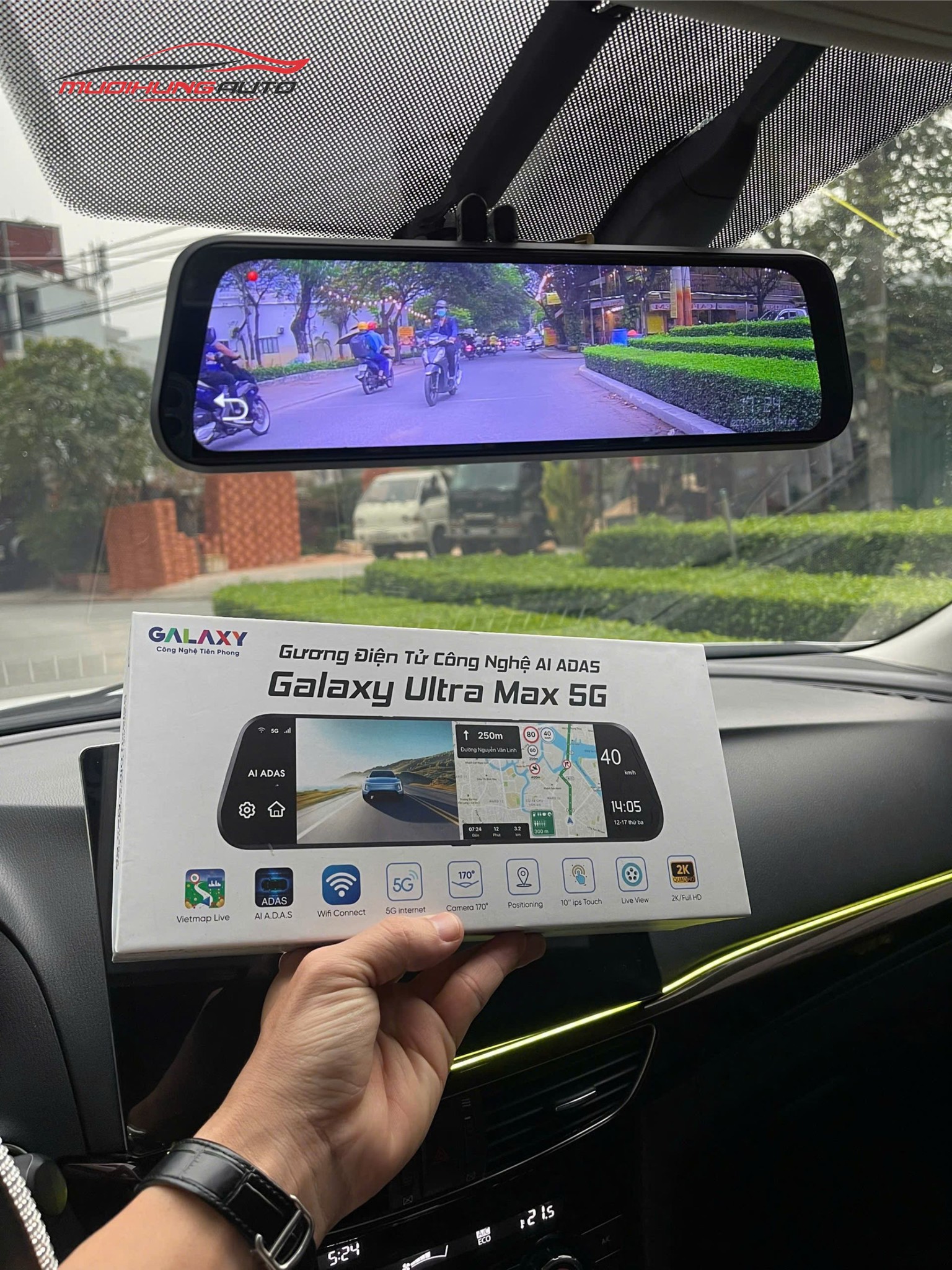 Camera gương điện tử Galaxy Ultra Max 5G