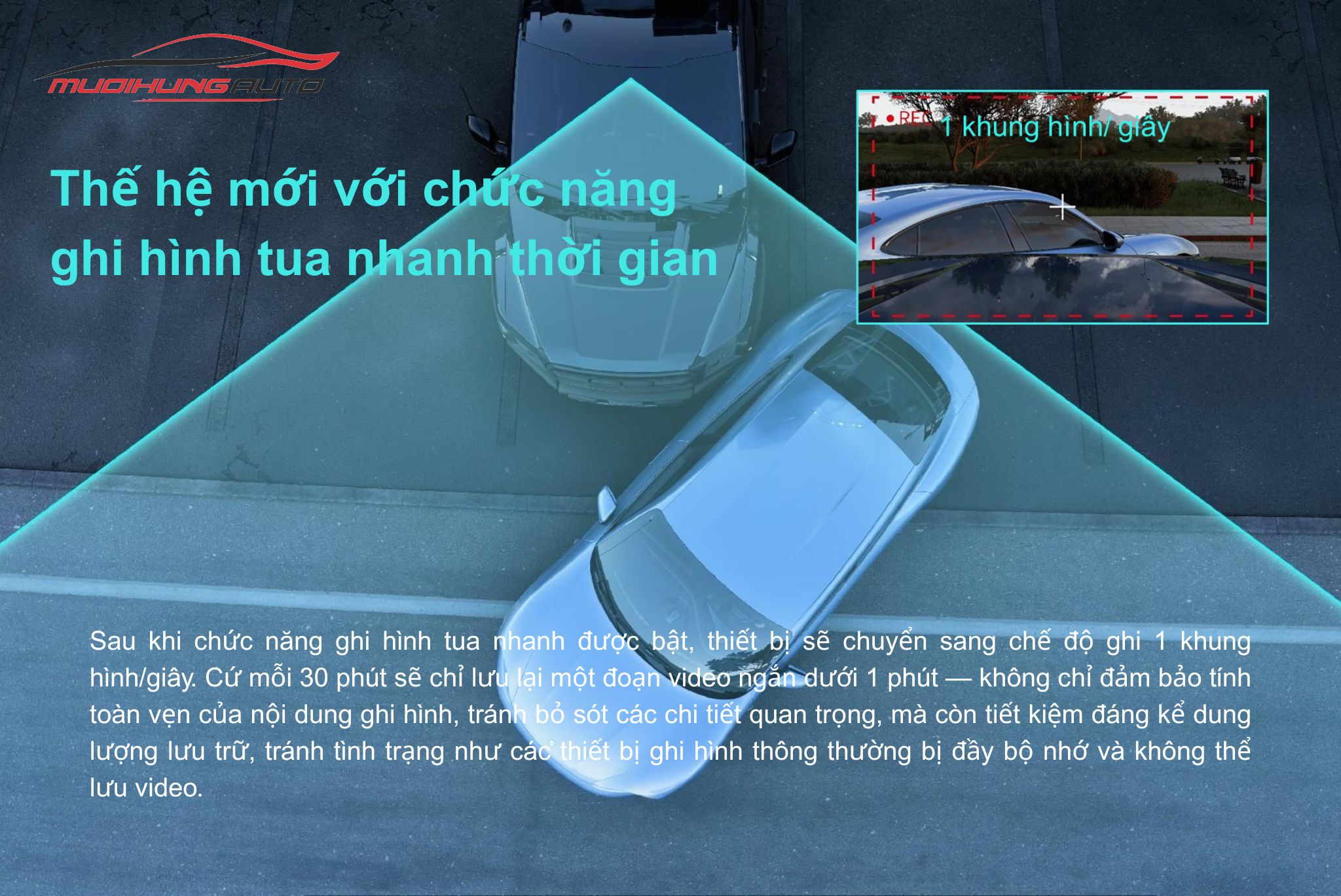Camera gương điện tử Sinjet H10 cho xe Audi