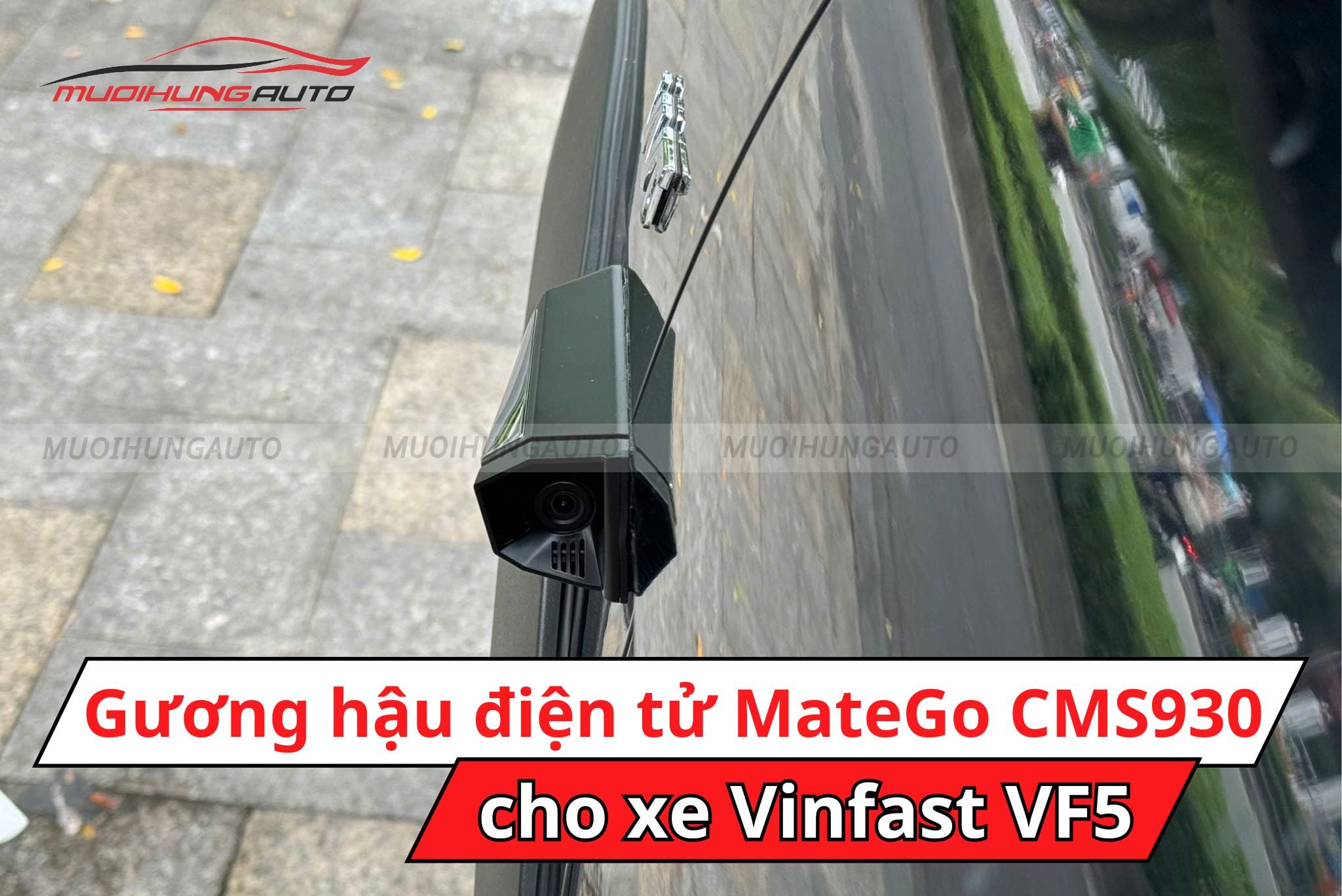Camera gương hậu điện tử Matego CMS930 cho Suzuki XL7