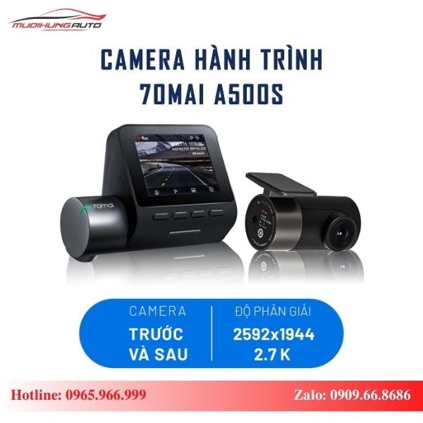 Camera hành trình Xiaomi 70mai có nhiều ưu điểm nổi bật