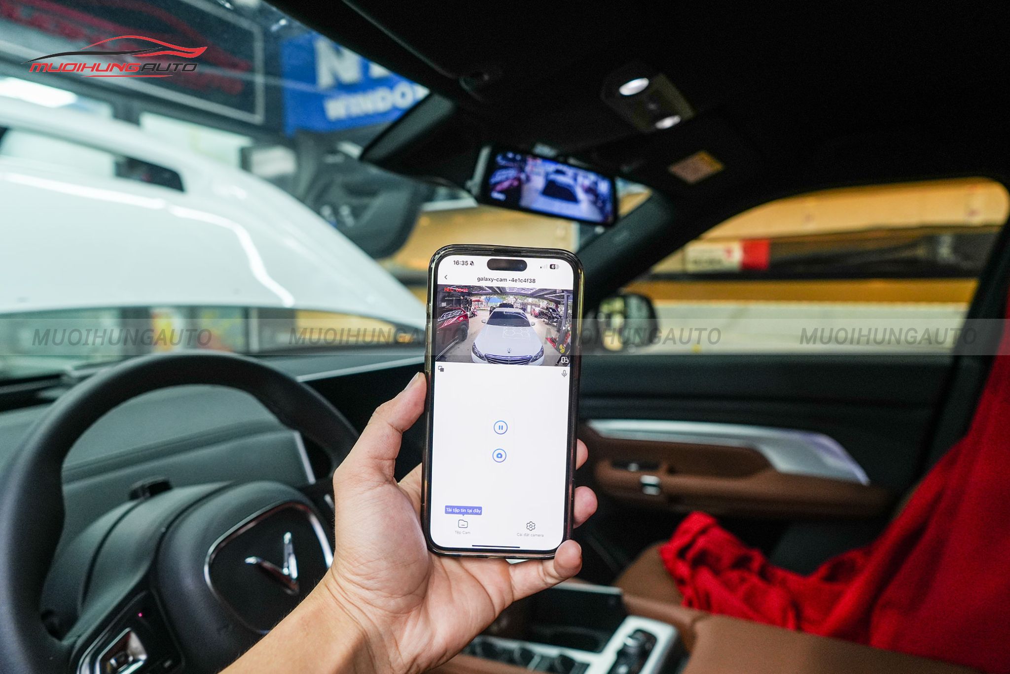 Camera hành trình gương điện tử Galaxy S 4K cho ô tô Vinfast VF9 2024