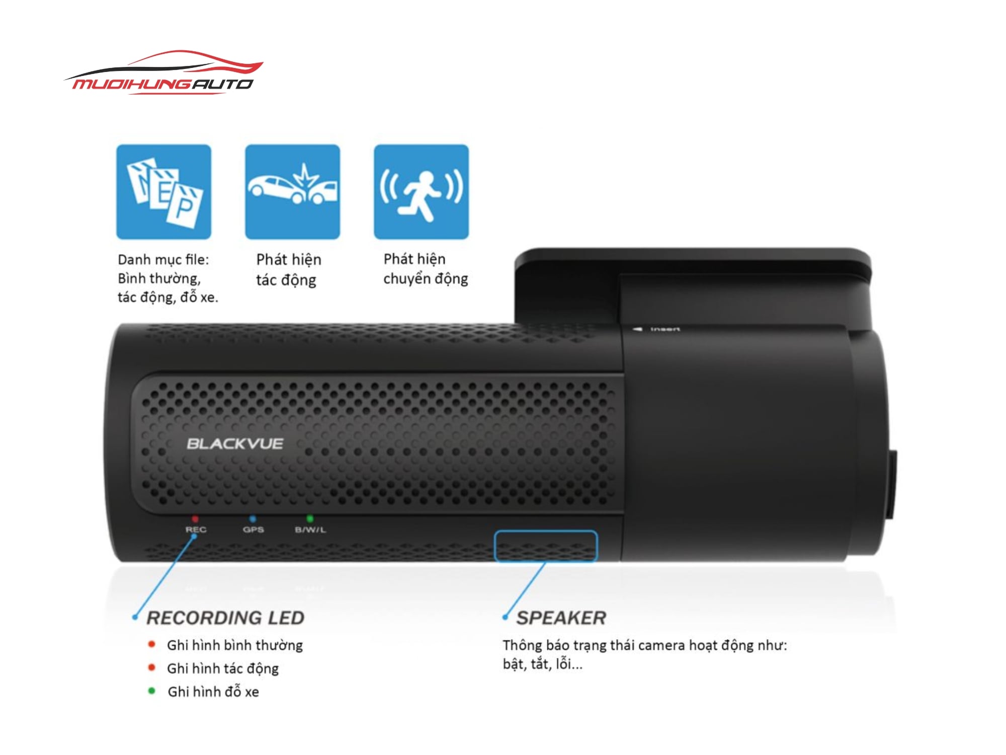 Camera hành trình ô tô Blackvue DR970X-2CH LTE PLUS