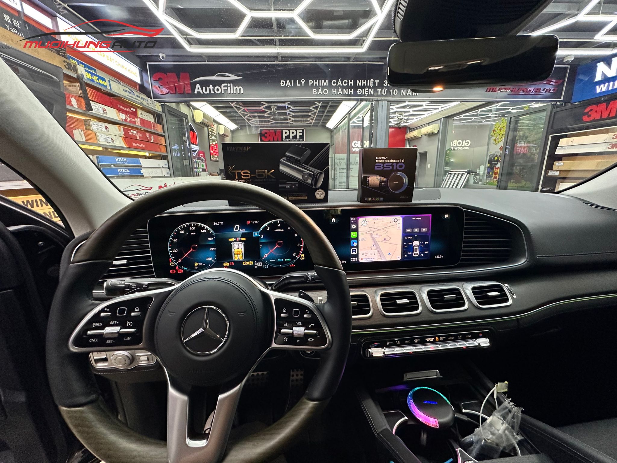 Lắp Vietmap TS-5K Cho Xe Mercedes GLS450