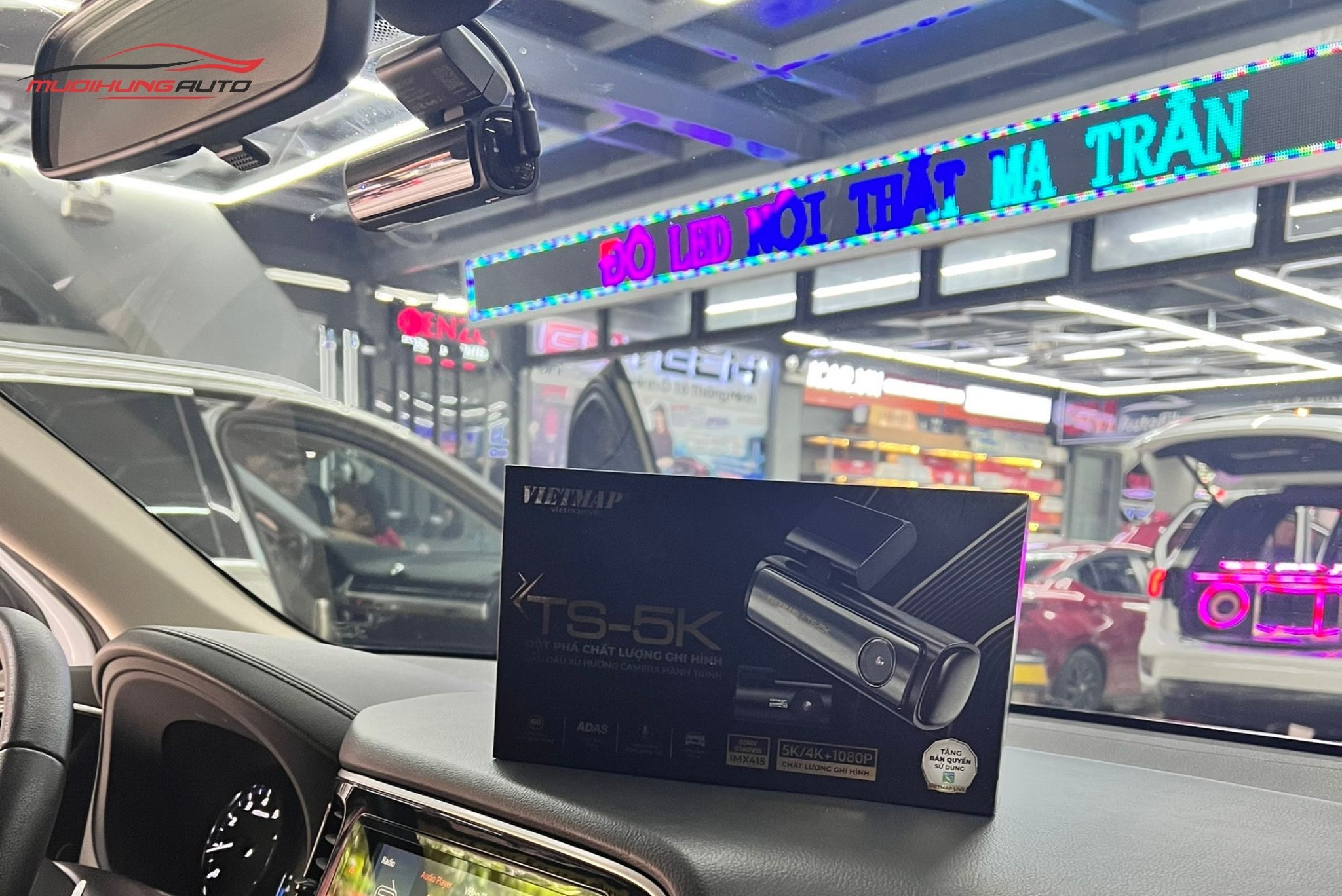 Lắp Vietmap TS-5K Cho Xe Mitsubishi Outlander 2018