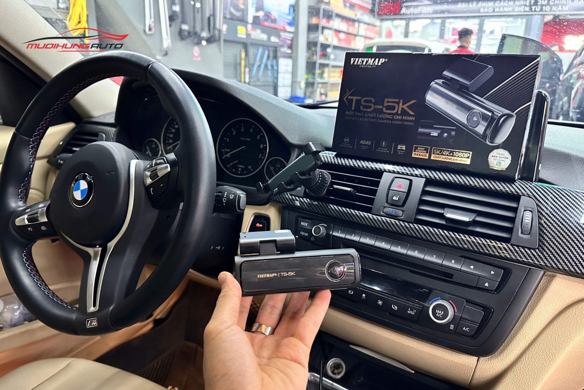 Lắp Vietmap TS-5K Cho Xe BMW 320i 2014