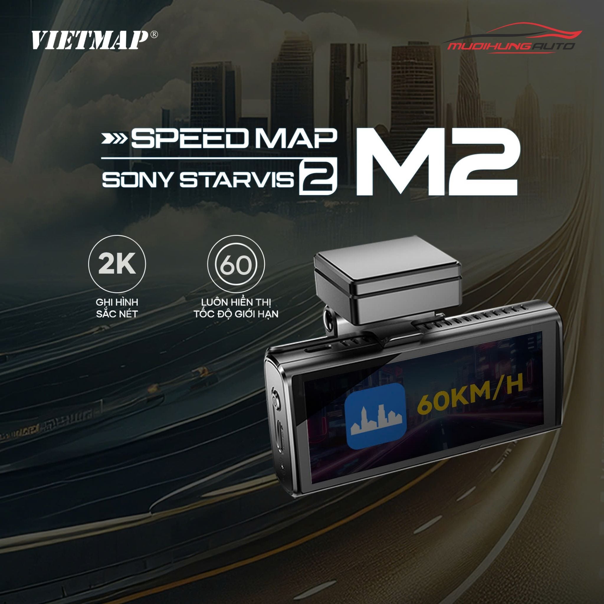 Camera hành trình Vietmap Speedmap M2