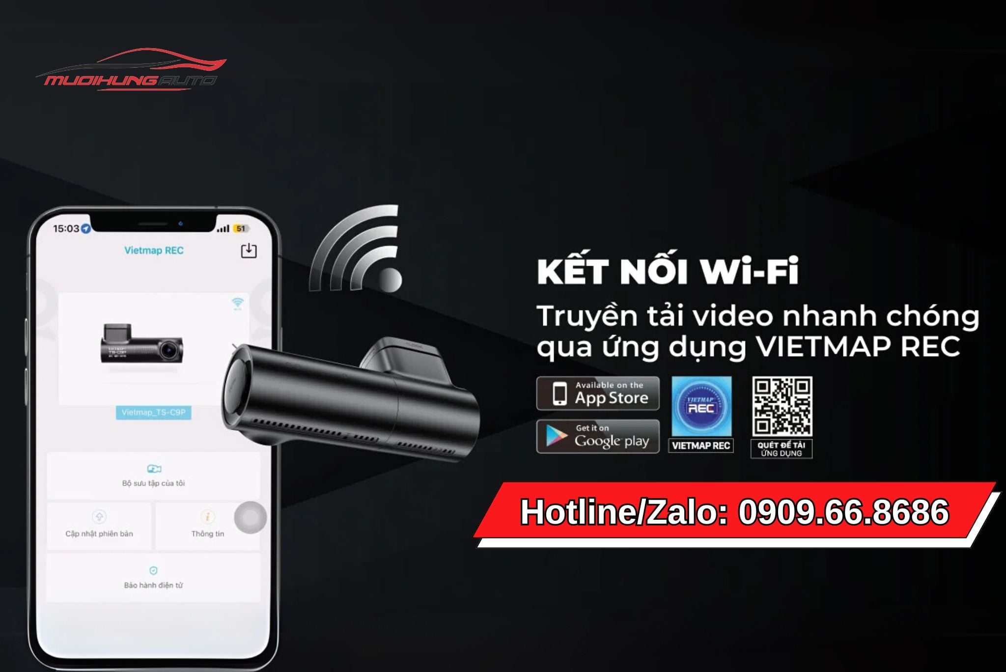 Camera ô tô Vietmap TS-C1L