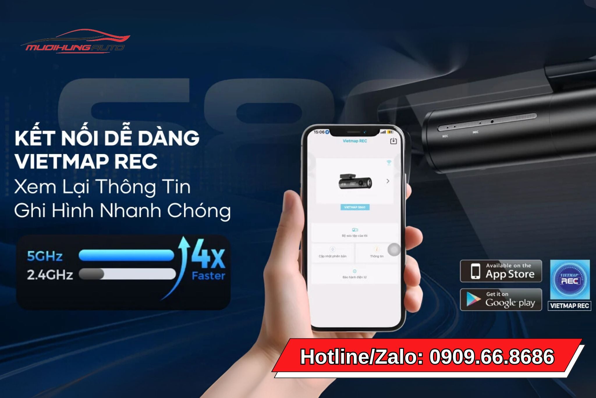 Camera xe hơi Vietmap S860