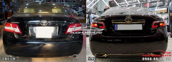 Hô Biến Toyota Camry 10 Năm Tuổi Lên Diện Mạo Mới Tại TPHCM