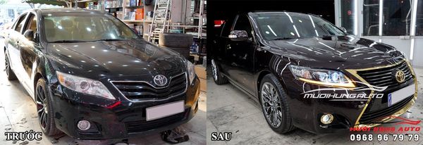 Hô Biến Toyota Camry 10 Năm Tuổi Lên Diện Mạo Mới Tại TPHCM