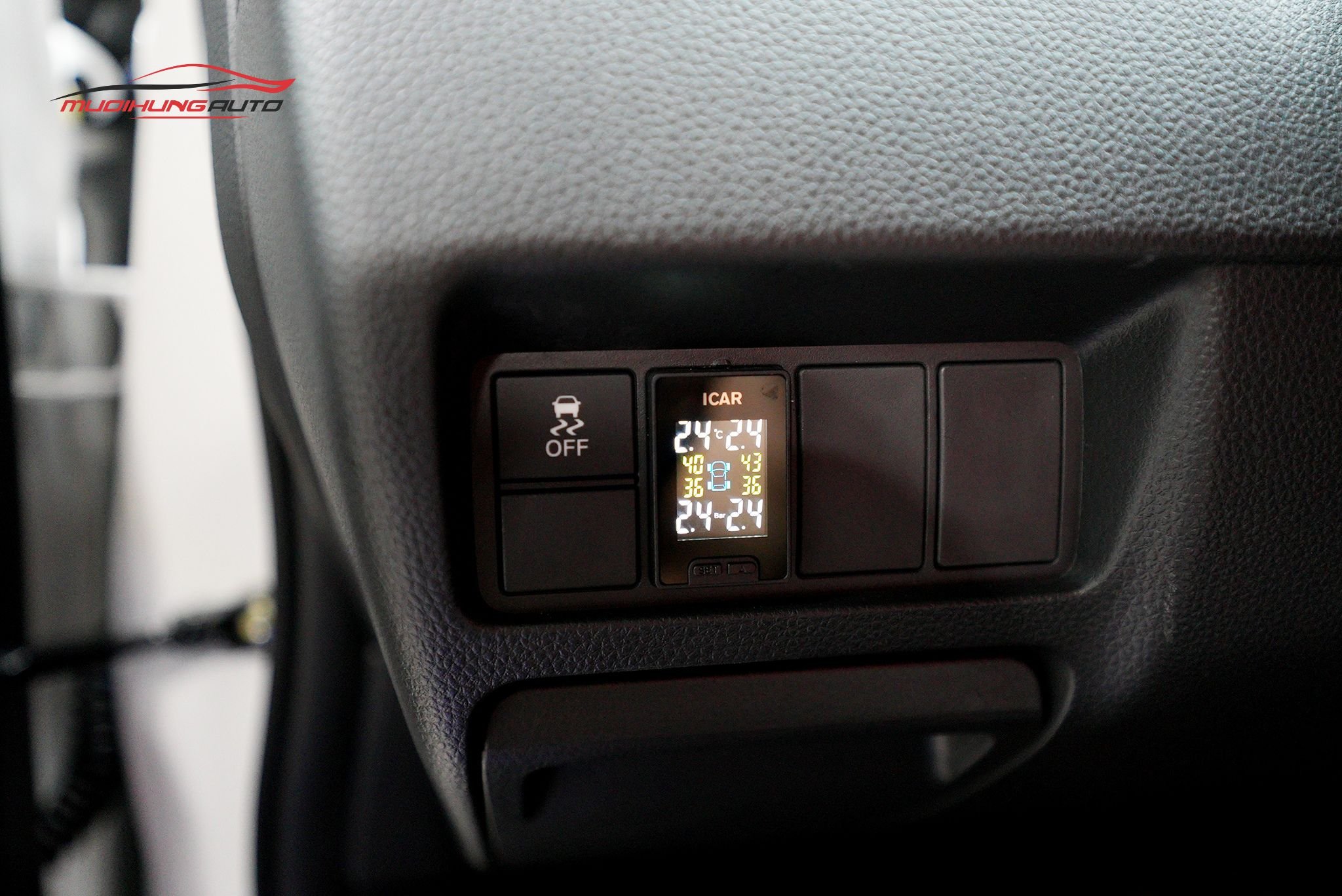 Lắp cảm biến áp suất lốp ICAR Ellisafe C397 cho Honda City 2022