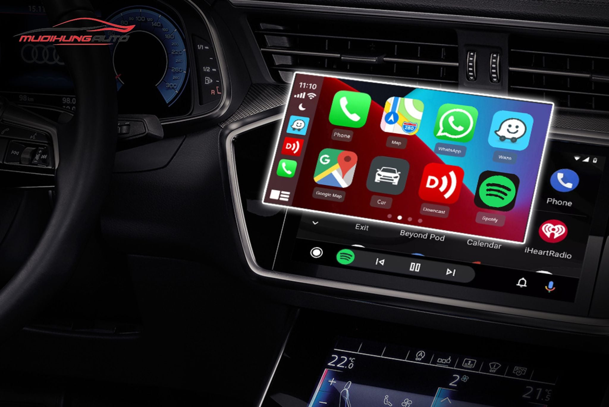 Carplay AI Box ô tô Carlinkit Tbox iBox
