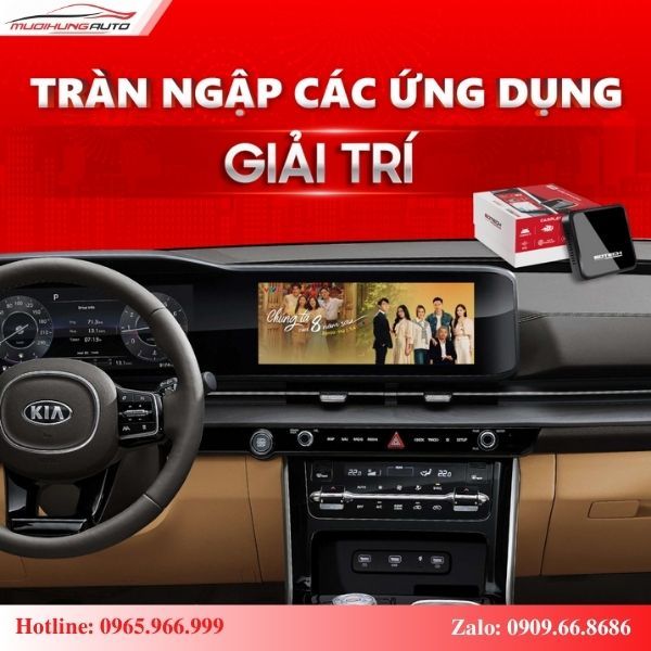 Carplay Box Gotech GB7 giải trí đa phương tiện