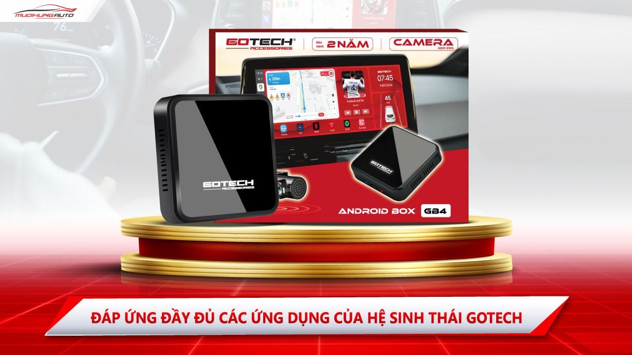 Carplay Box xe hơi Gotech GB4