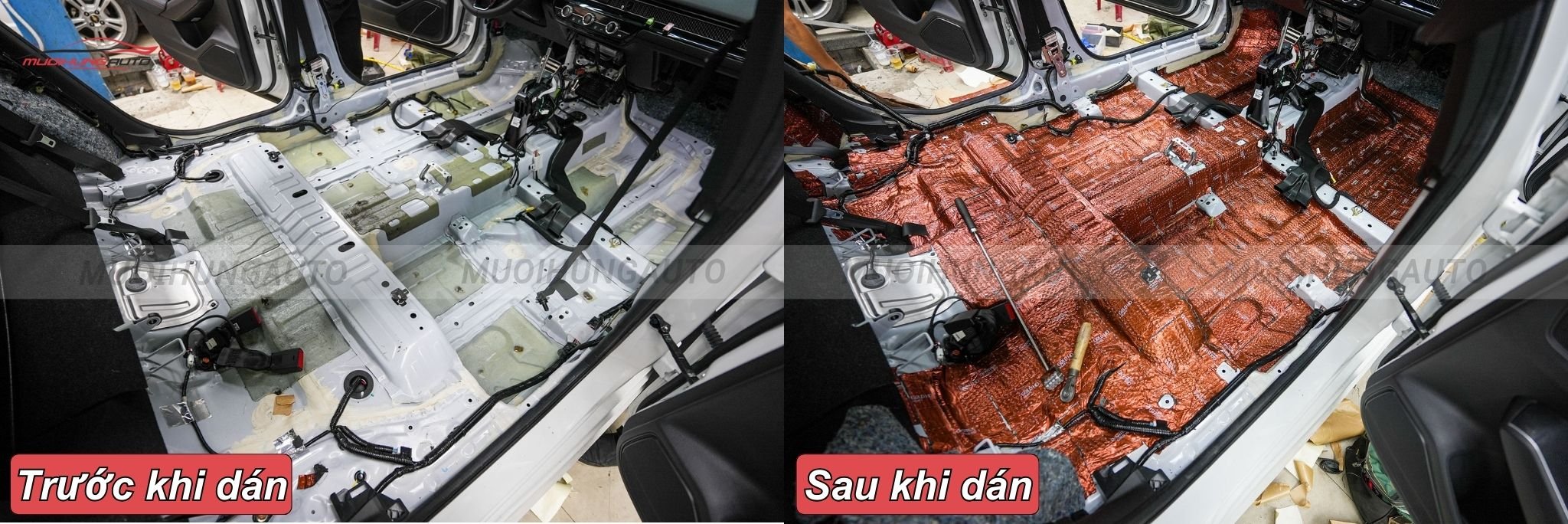 Dán Cách Âm Chống Ồn Cho Xe Ô Tô Tại Quận 1
